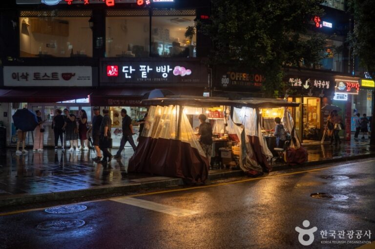 [ソウル] チョンノ3街屋台通り（종로3가 포장마차 거리）