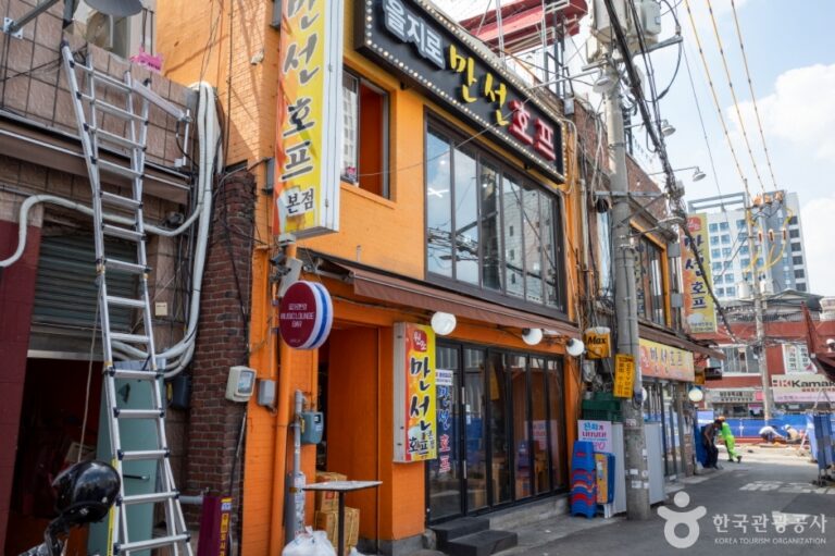 [ソウル] 乙支路スケトウダラの干物屋通り（을지로 노가리골목）