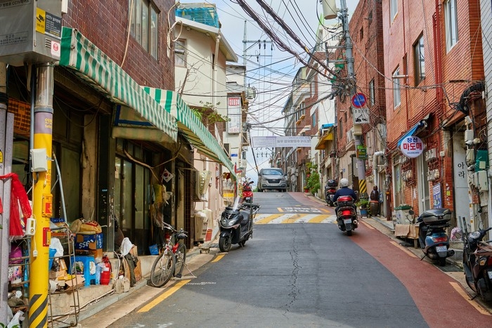 [ソウル] チャンシン（昌信）洞の路地裏（창신동골목길）