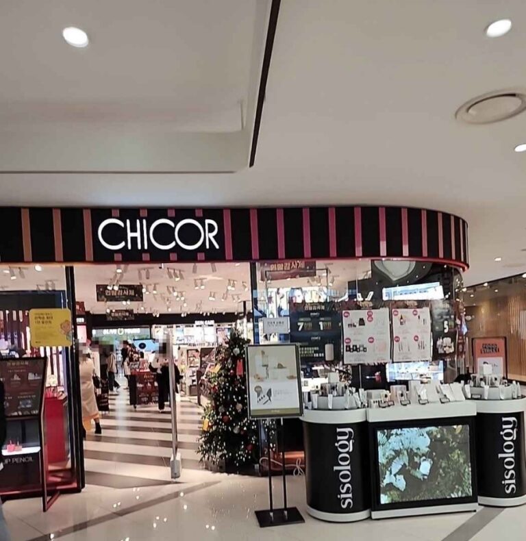 [ソウル] [事後免税店] CHICOR（シコル）・タイムスクエア（시코르 타임스퀘어）