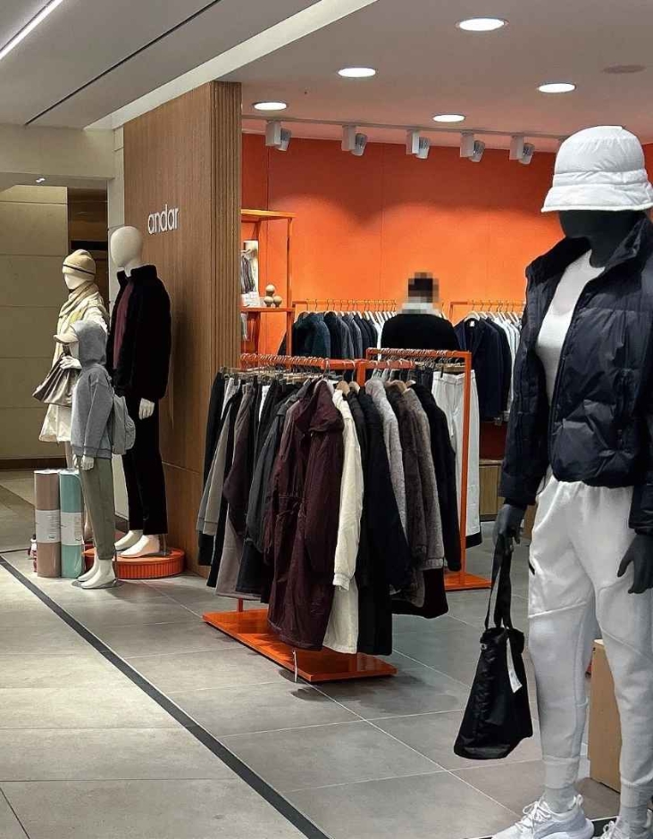 [ソウル] [事後免税店] andar（アンダール）（안다르）