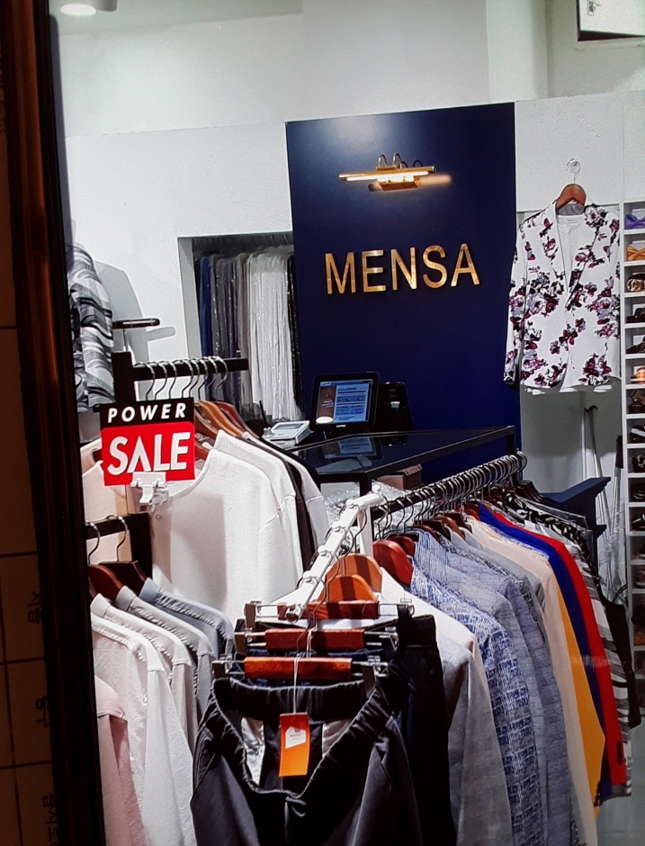 [ソウル] [事後免税店] MENSA DOOTA（MENSA 두타）