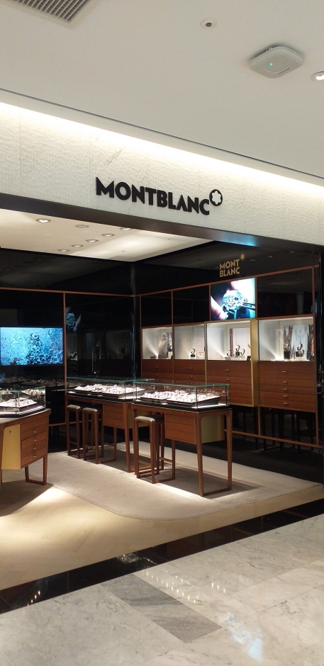 [ソウル] [事後免税店] MONTBLANC（モンブラン）・シンセゲ（新世界）カンナム（江南）店（몽블랑 신세계 강남점）