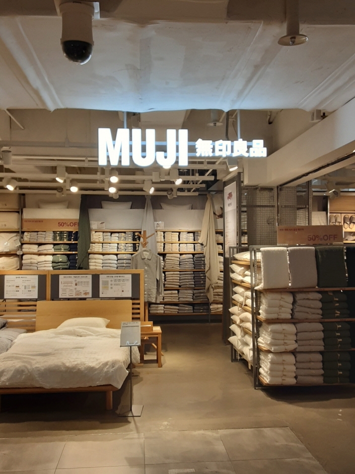 [ソウル] [事後免税店] MUJI・ロッテヤングプラザ（MUJI 롯데영플라자）