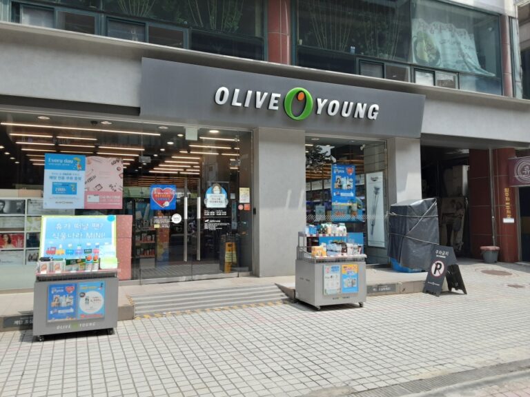 [ソウル] [事後免税店] Olive Young・ソンス駅（올리브영 성수역）