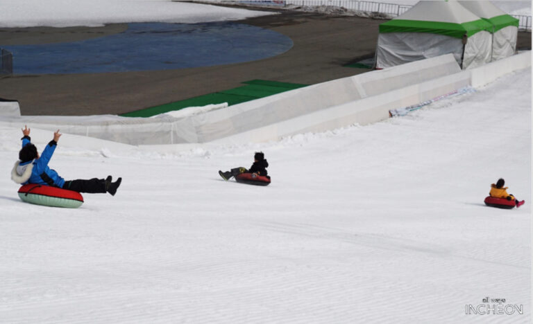 [仁川] 仁川文鶴競技場スノーパーク（인천문학경기장 스노우파크）
