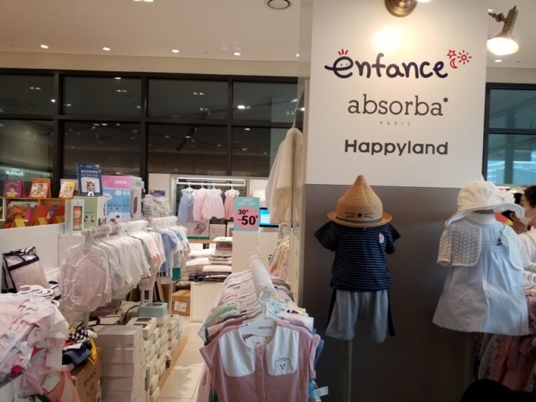 [仁川] [事後免税店] enfance（アンファンス）・現代ソンド（松島）（앙팡스 현대송도）