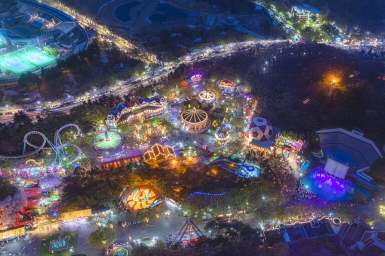 [大邱] E-WORLDイルミネーション（이월드 일루미네이션）