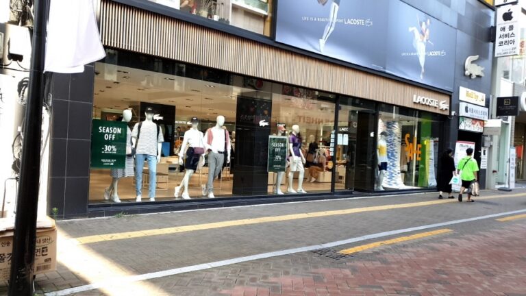 [大邱] [事後免税店] LACOSTE（ラコステ）・テグドンソンロ（大邱東城路）（라코스테 대구동성로）