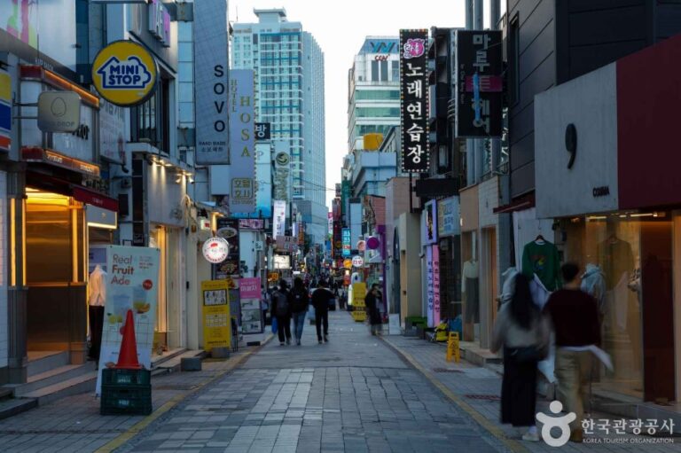 [光州] 忠壮路（충장로）