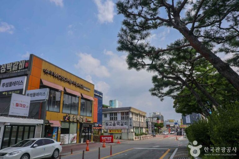 [光州] 光州松汀洞トッカルビ屋通り（광주 송정동 떡갈비 골목）