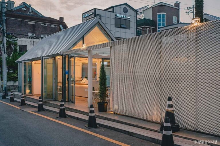 [光州] トンニダンギルカフェ通り（동리단길 카페거리）