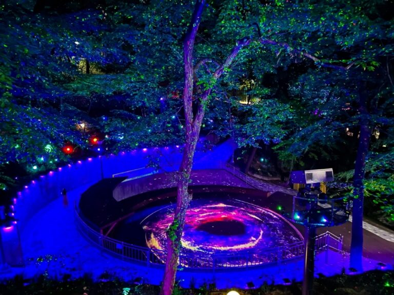 [光州] 社稷 光の森（사직 빛의 숲）