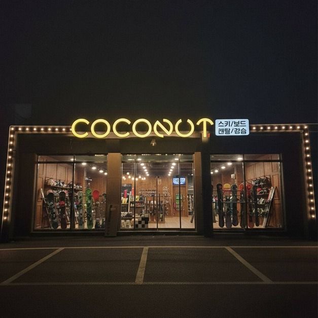 [京畿道] 昆池岩レンタルショップ ココナッツスキー（곤지암렌탈샵 코코넛스키）