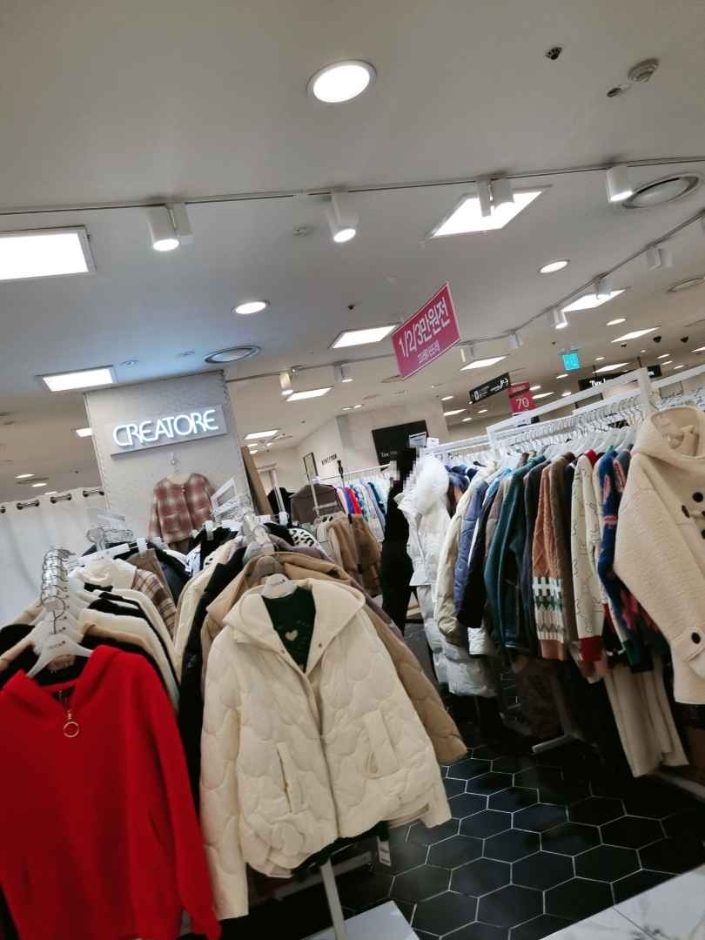 [京畿道] [事後免税店] CREATORE（クレアトレ）・ニューコアピョンチョン（坪村）（끄레아또레 뉴코아 평촌）