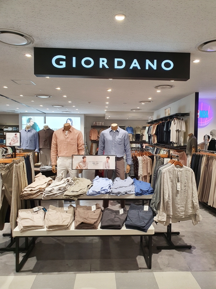 [京畿道] [事後免税店] GIORDANO（ジョルダーノ）・ロッテクァンミョン（光明）店（지오다노 롯데 광명점）