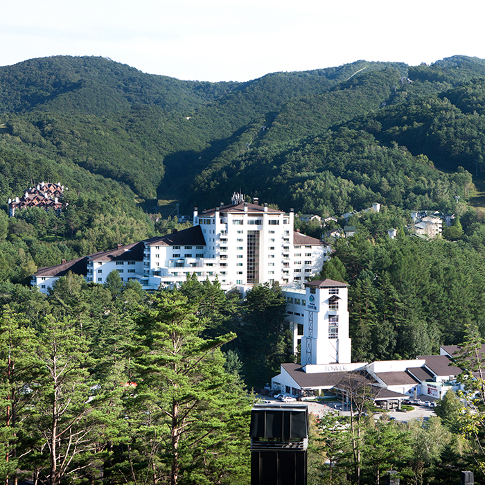 [江原道] 龍平リゾートタワーコンドミニアム（용평리조트 타워콘도 ）