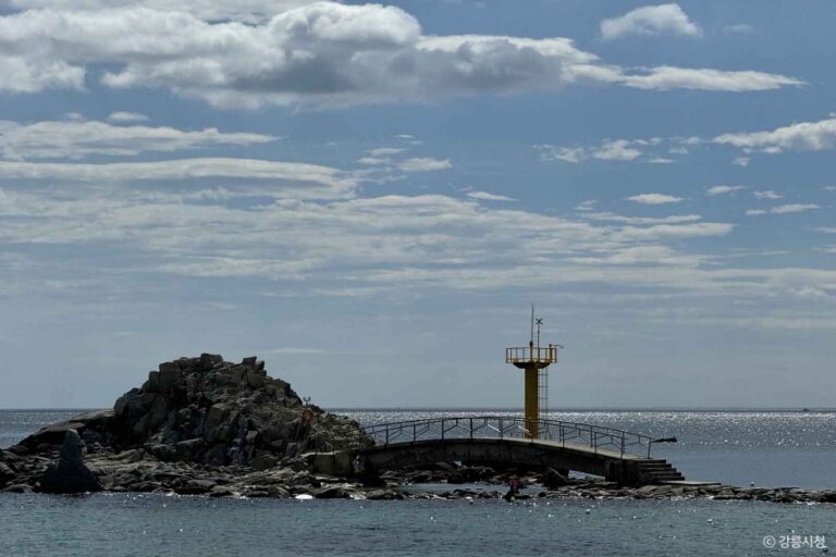[江原道] 沙川津海辺（沙川トゥィップル海水浴場）（사천진해변（사천뒷불해수욕장））