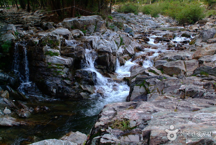 [江原道] 興亭渓谷（흥정계곡）