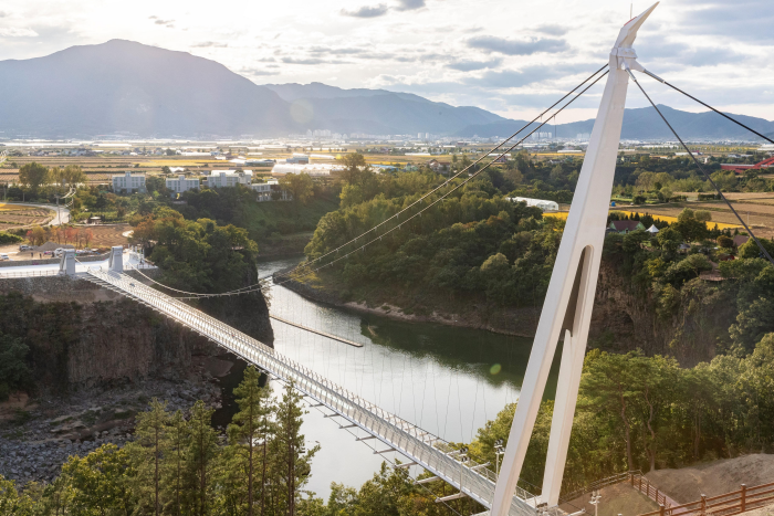 [江原道] 鉄原漢灘江銀河水橋（철원 한탄강 은하수교）