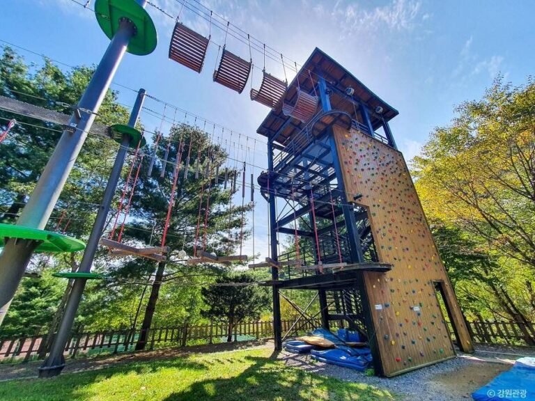 [江原道] 洪川加里山レポーツパーク（홍천 가리산 레포츠파크）