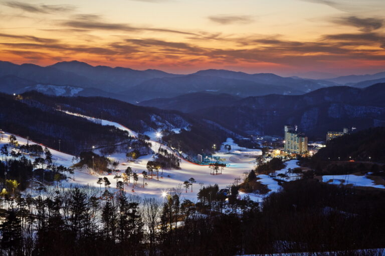 [江原道] オークバレースキー場（오크밸리스키장）