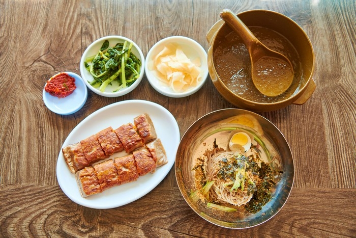 [江原道] 松池湖マッククス（송지호막국수）