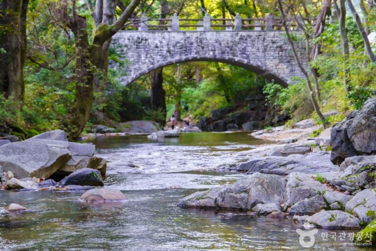 [忠清南道] 講堂コル渓谷 （강당골계곡）