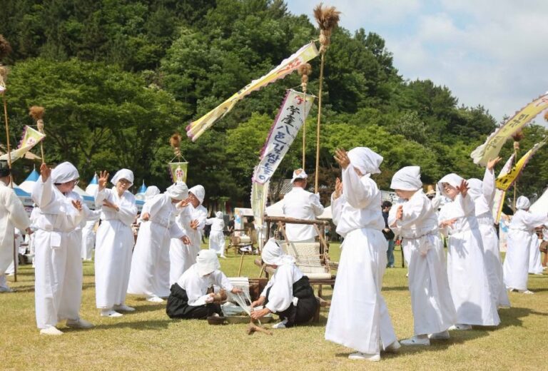 [忠清南道] 韓山カラムシ文化祭り（한산모시문화제）