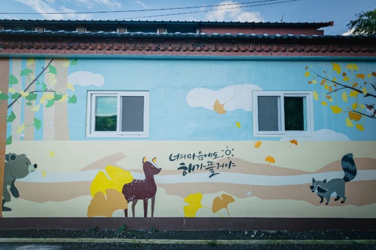 [慶尚北道] 道里村銀杏の森（도리마을은행나무숲）