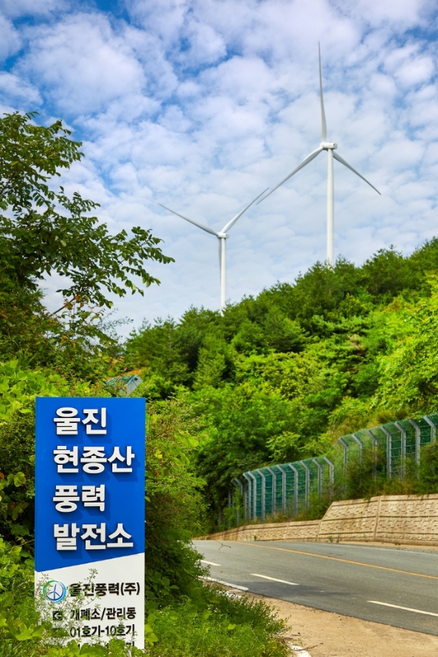 [慶尚北道] 蔚珍懸鍾山風力発電所（울진현종산풍력발전소）