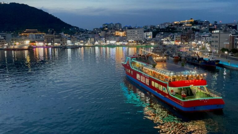 [慶尚南道] 忠武公遊覧船ピョルピッツアー（충무공유람선별빛투어）