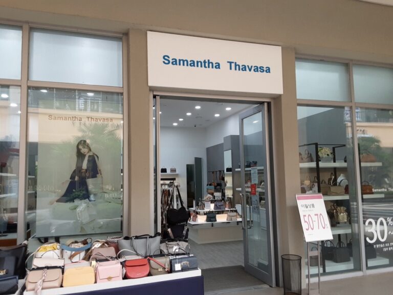 [慶尚南道] [事後免税店] SAMANTHA THAVASA（サマンサタバサ）・ロッテキムヘ（金海）（사만사타바사 롯데 김해점）