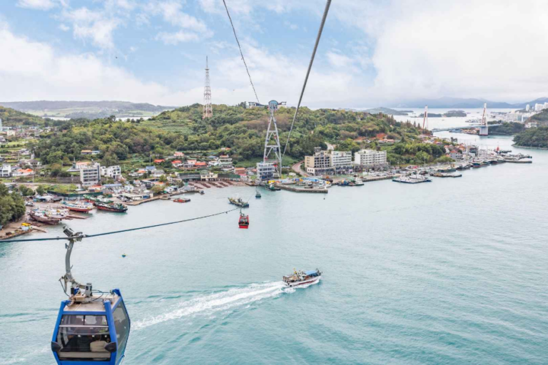 [全羅南道] 麗水海上ケーブルカー（여수 해상케이블카）