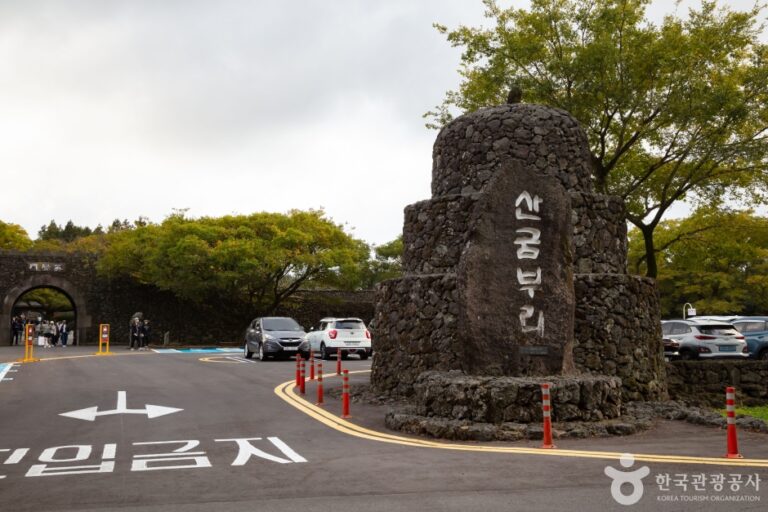 [済州] サングムブリ（산굼부리）
