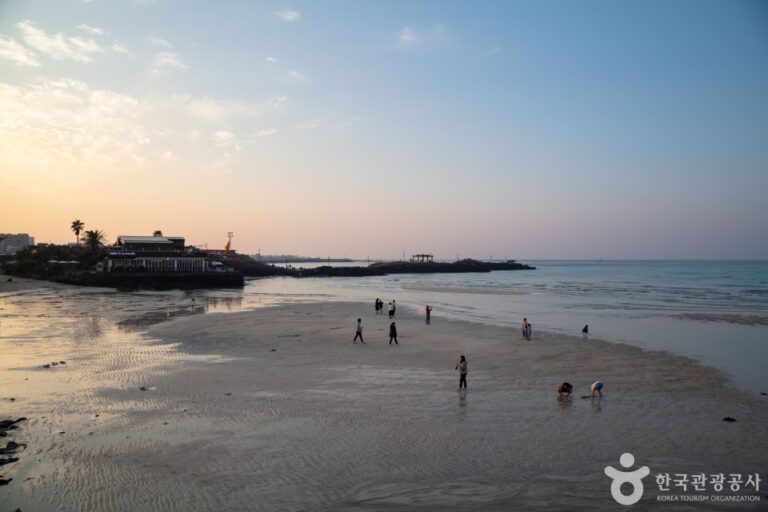 [済州] 咸徳 犀牛峰海辺（咸徳海水浴場）（함덕 서우봉 해변（함덕해수욕장））