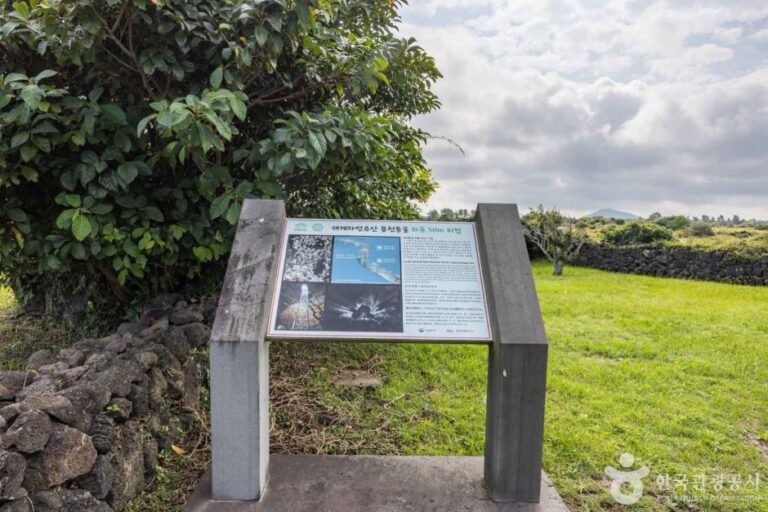 [済州] 龍泉洞窟［ユネスコ世界遺産（自然遺産）］（용천동굴 [유네스코 세계자연유산]）