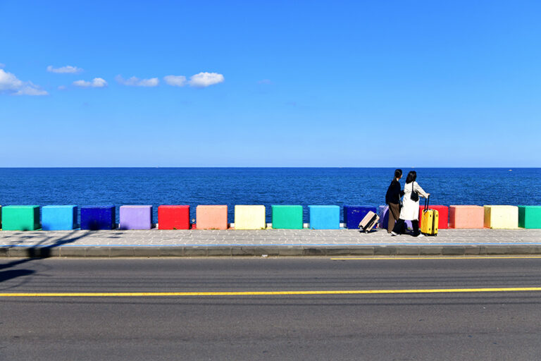 [済州] 道頭洞ムジゲ海岸道路（도두동 무지개해안도로）