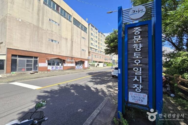 [済州] 中文郷土5日市場（중문향토오일시장）